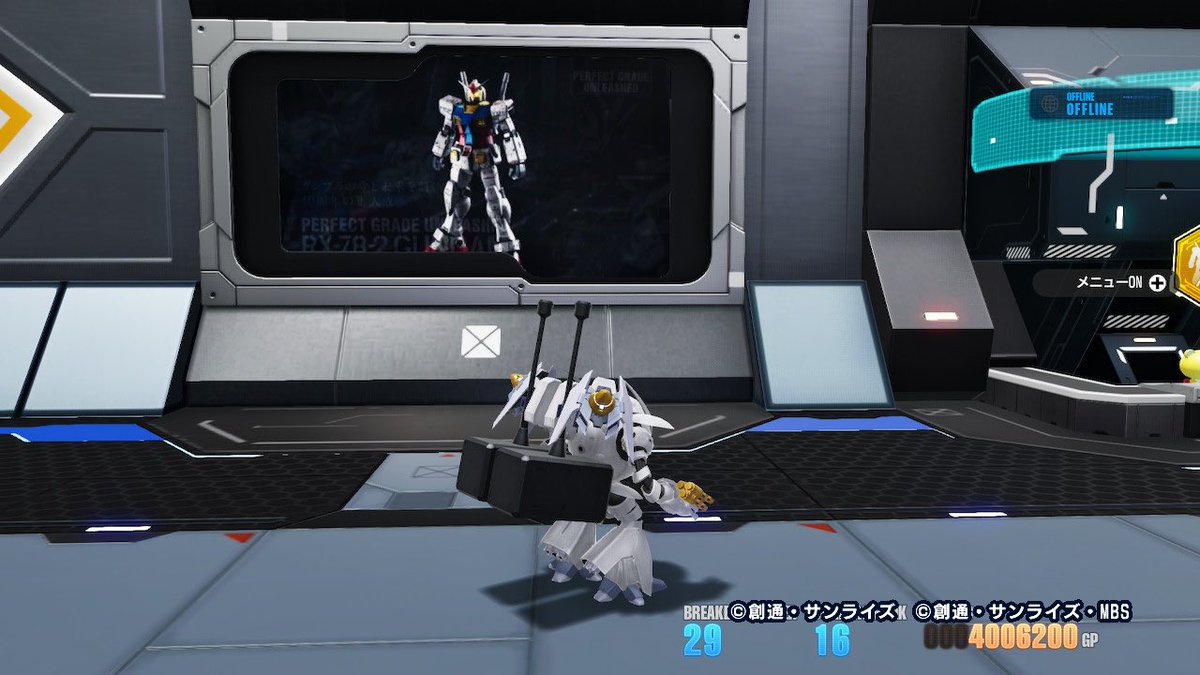 donapurple's tweet photo. ヒゲが🤩 #ガンダムブレイカー4 https://t.co/DP9fxR8qks