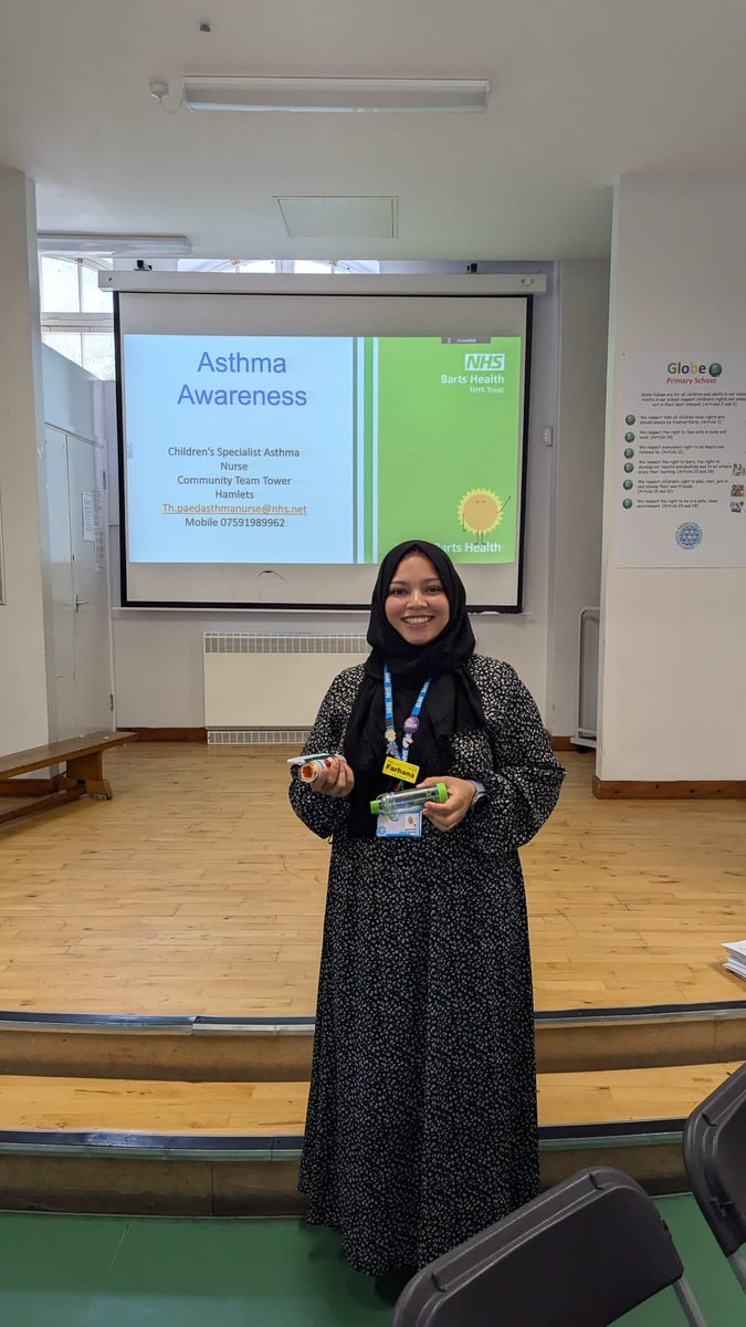 HadawayTori's tweet image. Excited to start Week 38 by leading Asthma &amp;amp; allergy awareness sessions for primary school staff! 🌟 The positive feedback has been incredible—empowering educators with the knowledge to better support our young ones. Together, we're making a difference! #askaboutasthma #week38