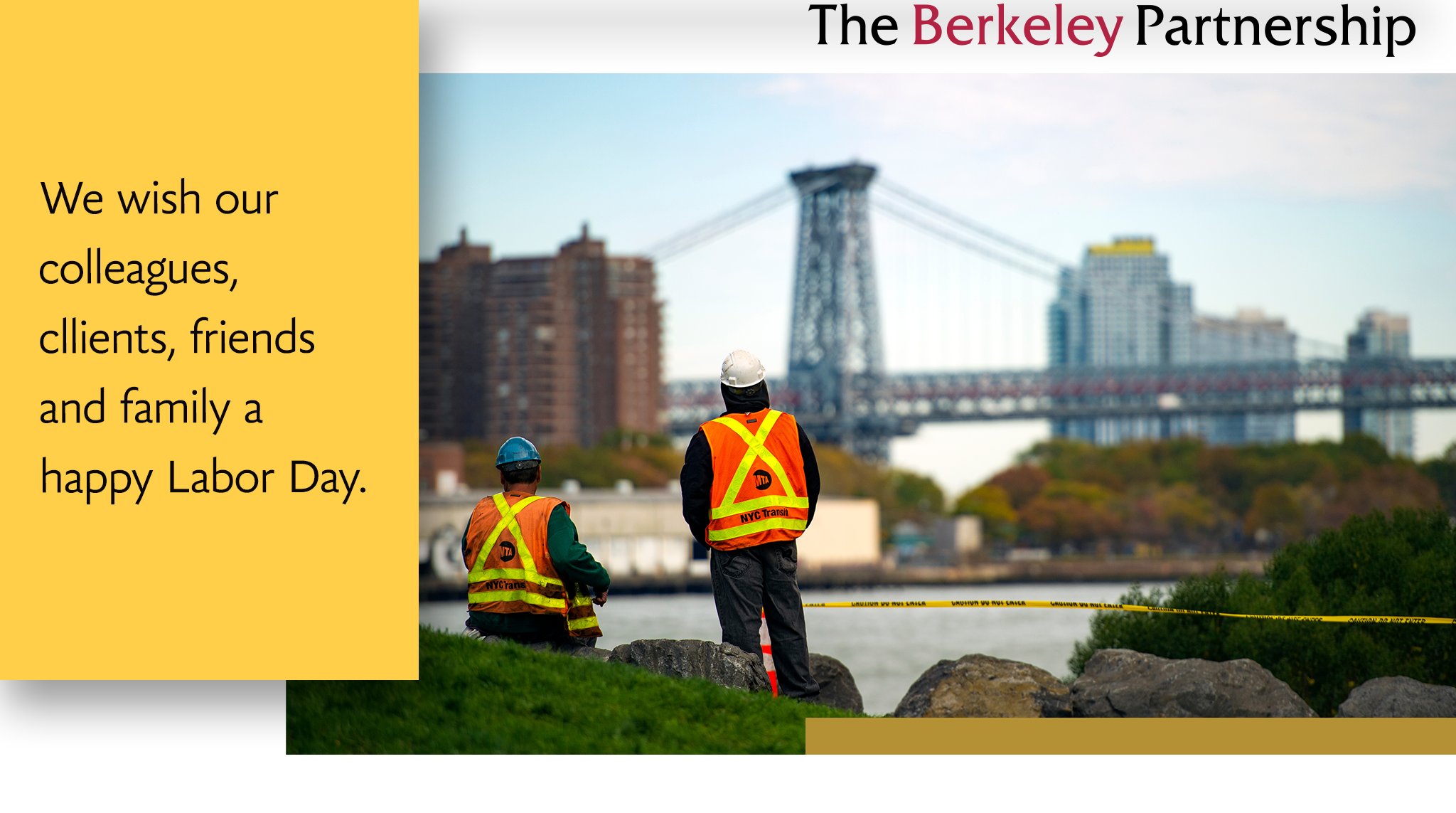 Berkeley Partnership on X: &ldquo;We wish everyone a happy #laborday 
