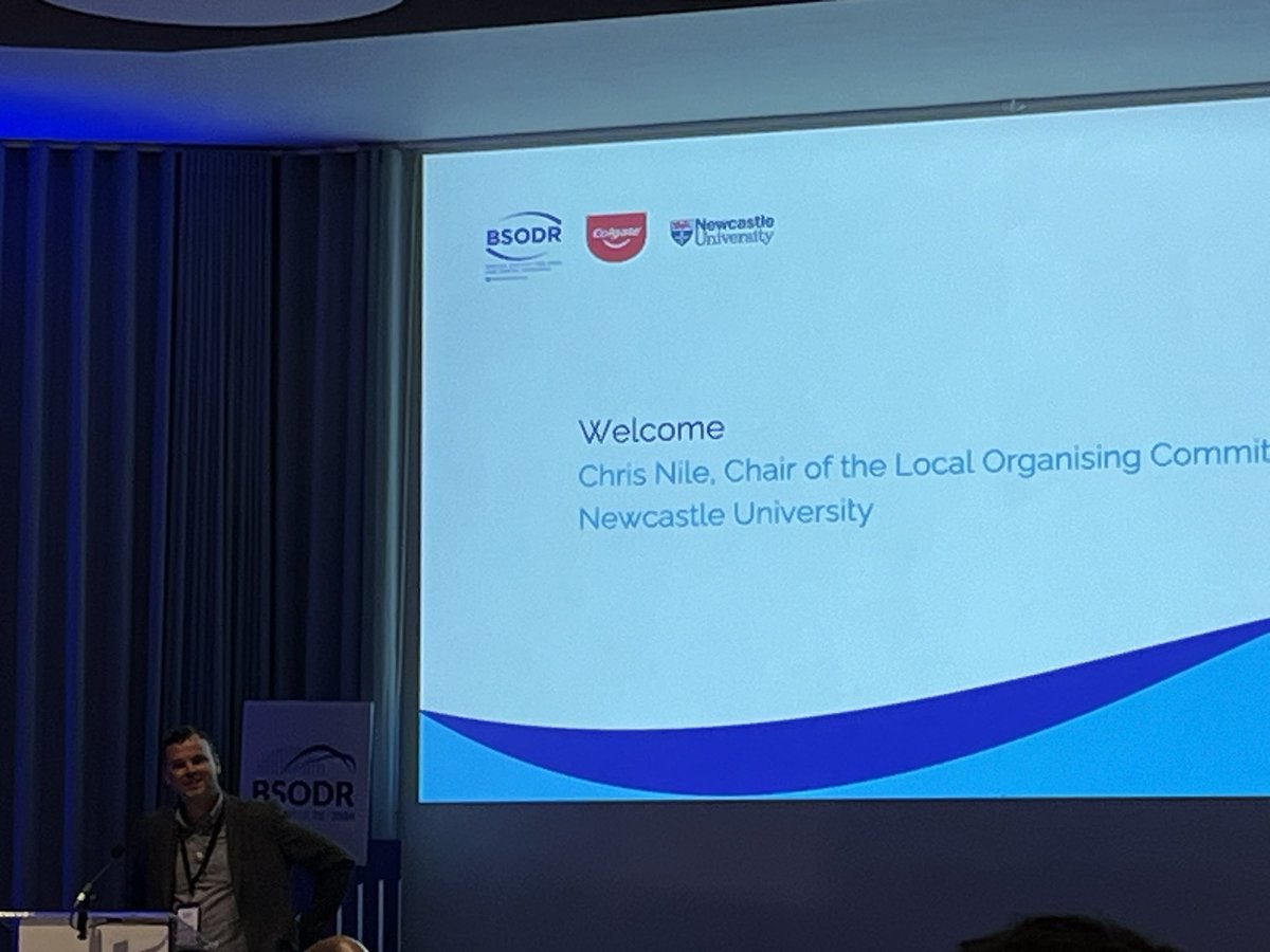 A great first day so far and now for the official opening by <a href="/riverblade1889/">Christopher Nile</a> <a href="/NewcastleSDS/">NCL Dental School</a> #BSODR24