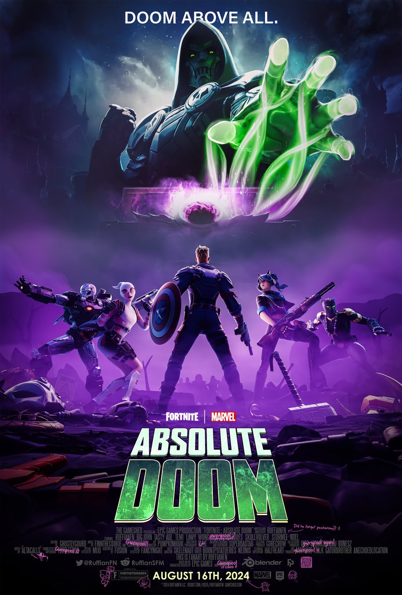FORTNITE: ABSOLUTE DOOM

#Fortnite #FortniteArt #FortniteAbsoluteDoom