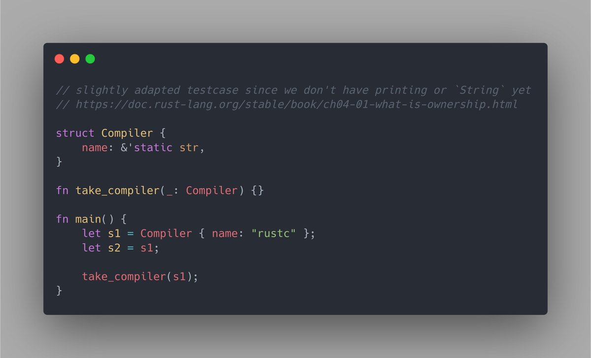 GCC Rust tweet media