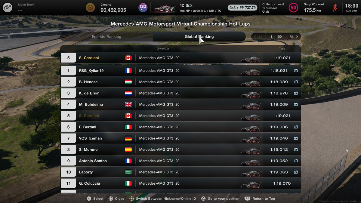 ¡Estamos de celebración!🎊

<a href="/antonioSK20/">AntonioSK</a> Clasificado para el campeonato internacional de <a href="/amgmotorsport/">Mercedes-AMG Motorsport</a> 🙌🏽

✅Noveno mejor registro del mundo y ahora a disfrutar de un campeonato en el que se medirán los pilotos más rápidos del mundo🤯

¡Enhorabuena, Antonio! 💙💙