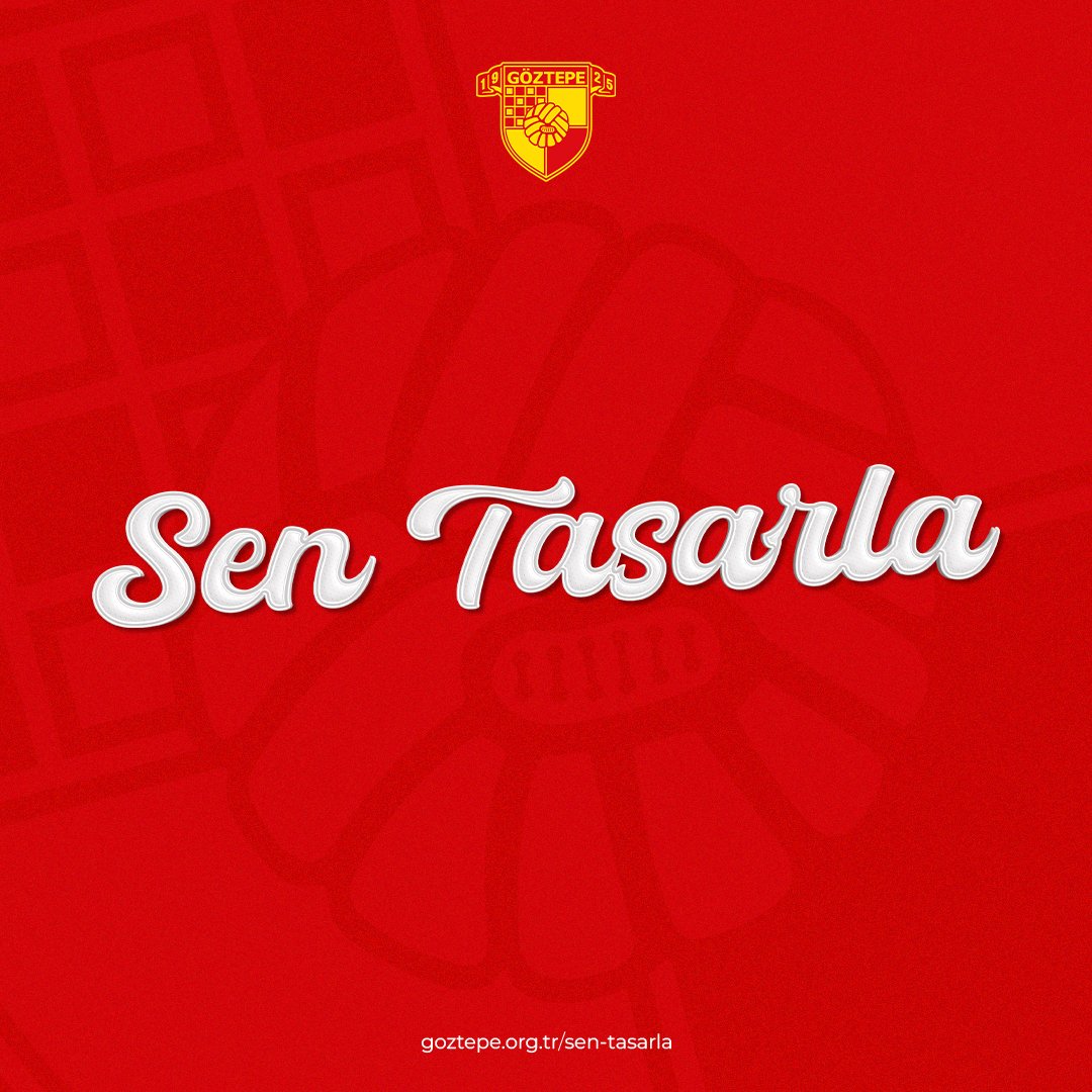 Göztepe Spor Kulübü (@goztepe) on Twitter photo Kulübümüzün resmi lisanslı ürünlerinin gelişimine katkıda bulunmak ve hayalindeki ürünü gerçeğe dönüştürmek artık senin elinde! Renklerine tutkuyla bağlı olduğun Göztepe’mize tasarımını göndererek destek olabilirsin.
Hayalindeki tasarımın GÖZGÖZ Mağazaları’nda yer almasını Kulübümüzün resmi lisanslı ürünlerinin gelişimine katkıda bulunmak ve hayalindeki ürünü gerçeğe dönüştürmek artık senin elinde! Renklerine tutkuyla bağlı olduğun Göztepe’mize tasarımını göndererek destek olabilirsin.
Hayalindeki tasarımın GÖZGÖZ Mağazaları’nda yer almasını