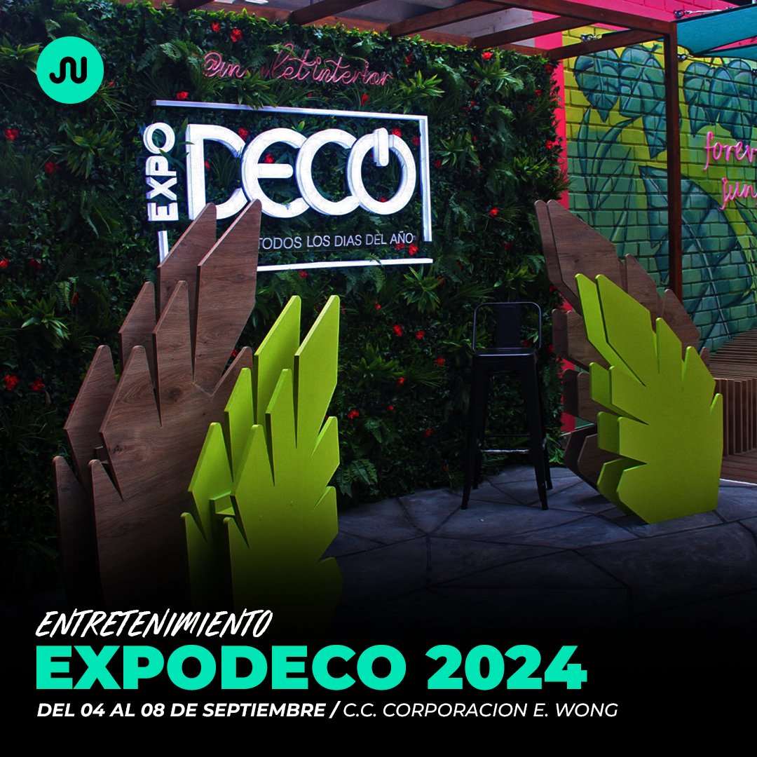 joinnus's tweet image. ¿Pensando en renovar tu hogar? 🏡✨ ¡EXPODECO 2024 te trae las últimas tendencias en diseño y arquitectura! 🎨🔨 Transforma tus espacios y dale vida a tus ideas 😎🤝

🗓️ Del 4 al 8 de septiembre
🎟 Entradas aquí: bit.ly/4cLpBVH

#EXPODECO2024 #TransformaTuHogar