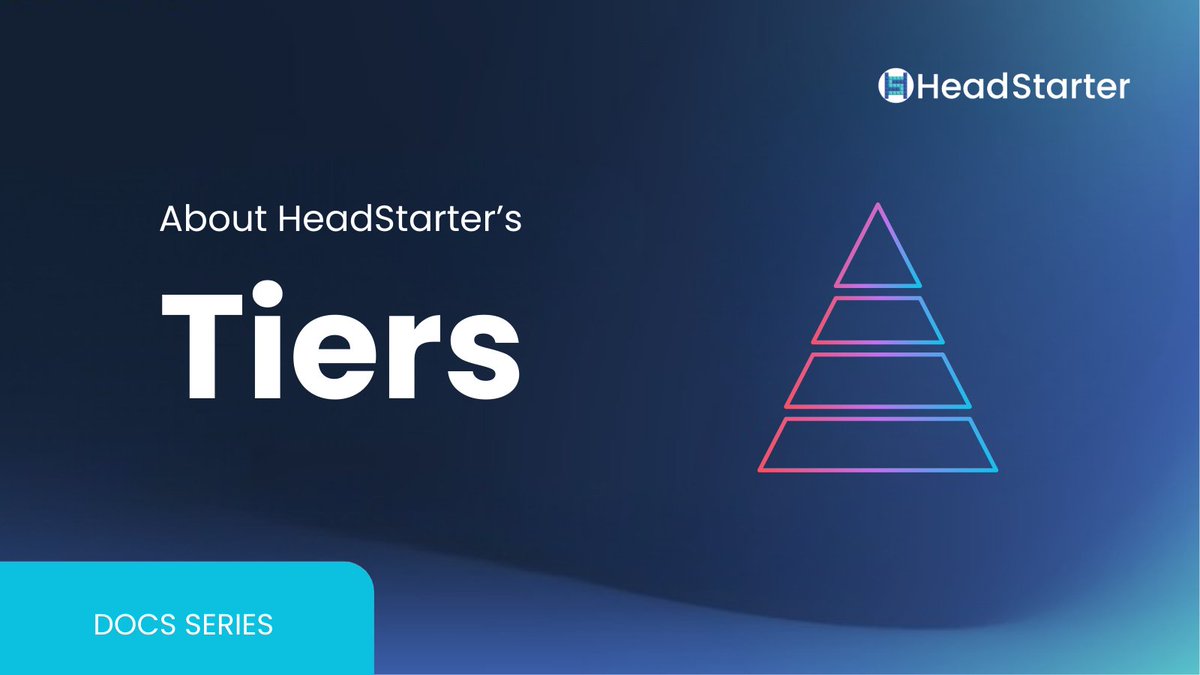 HeadStarterOrg's tweet image. The $HST tier system directly impacts access to #IDOs, #INOs &amp;amp; other events. For instance, Tier 3 have ⚡️guaranteed spots on the allowlists of most private sales: 

Tier 1 - 5000 $HST
Tier 2 - 200,000 $HST
Tier 3 - 1,000,000 $HST

Check your current tier:
app.headstarter.org/portfolio