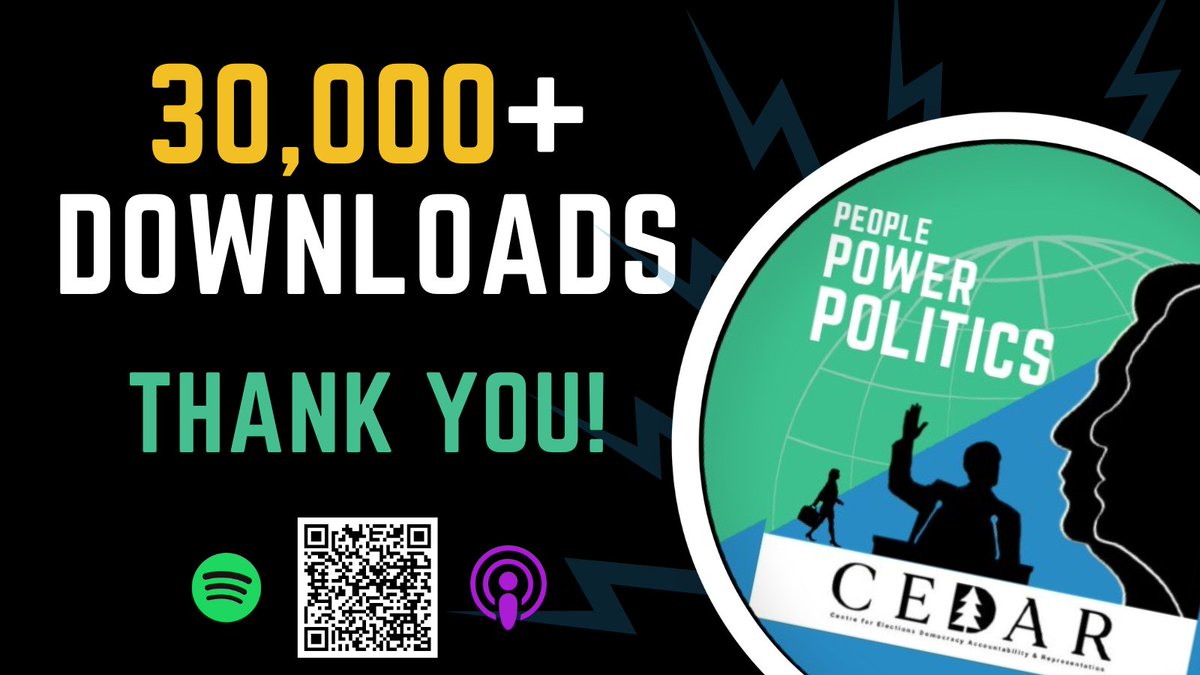 CEDAR (@cedar_bham) on Twitter photo 🥳 30,000 downloads and counting!
Thank you to all our listeners, guest speakers, student assistants and <a href="/CoSS_Birmingham/">College of Social Sciences</a> colleagues for making this happen. We are SO pleased to be able to bring you the latest #democracy research via the #PeoplePowerPolitics podcast👇 🥳 30,000 downloads and counting!
Thank you to all our listeners, guest speakers, student assistants and <a href="/CoSS_Birmingham/">College of Social Sciences</a> colleagues for making this happen. We are SO pleased to be able to bring you the latest #democracy research via the #PeoplePowerPolitics podcast👇