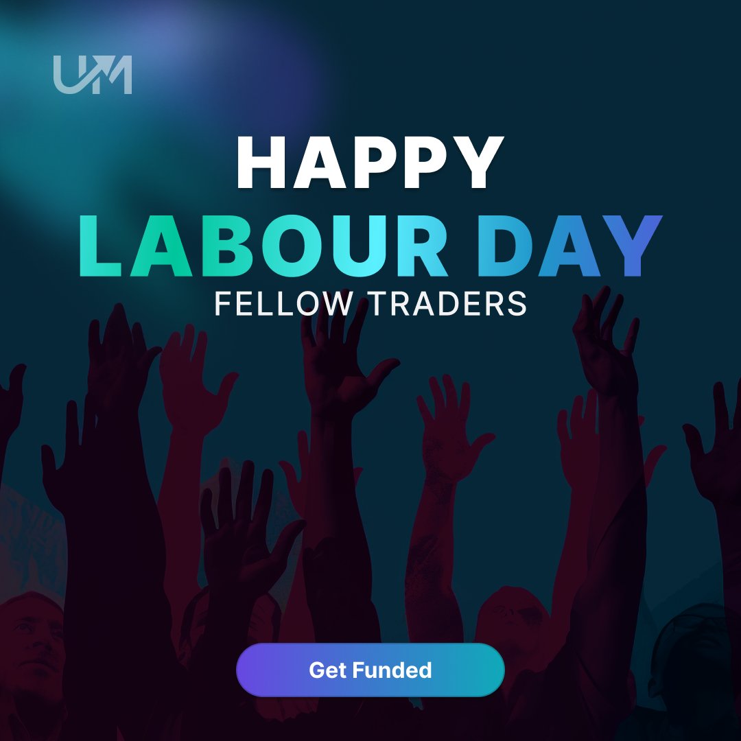Happy Labour Day to all our fellow traders! 🎉 Whether you’re grinding through the markets or taking a well-deserved break, remember that hard work always pays off. Keep pushing, keep trading, and let’s get funded together!
