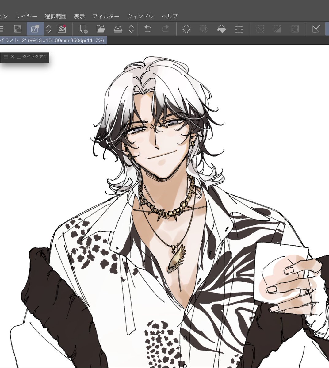 Moooorzm's tweet image. ペン先とソフト変えると線めちゃくちゃ変わるの見てほしくて