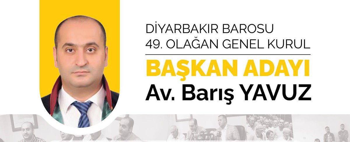 Diyarbakır Barosu'nun 12-13 Ekim 2024 tarihlerinde gerçekleştirilecek 49. Olağan Genel Kurulu'nda Baro Başkanlığı'na aday olduğumu açıklamak isterim. 

Meslektaşlarımızın haklarını savunmak; insan hakları, demokrasi ve hukuk devleti mücadelesini güçlendirmek için adayım.
