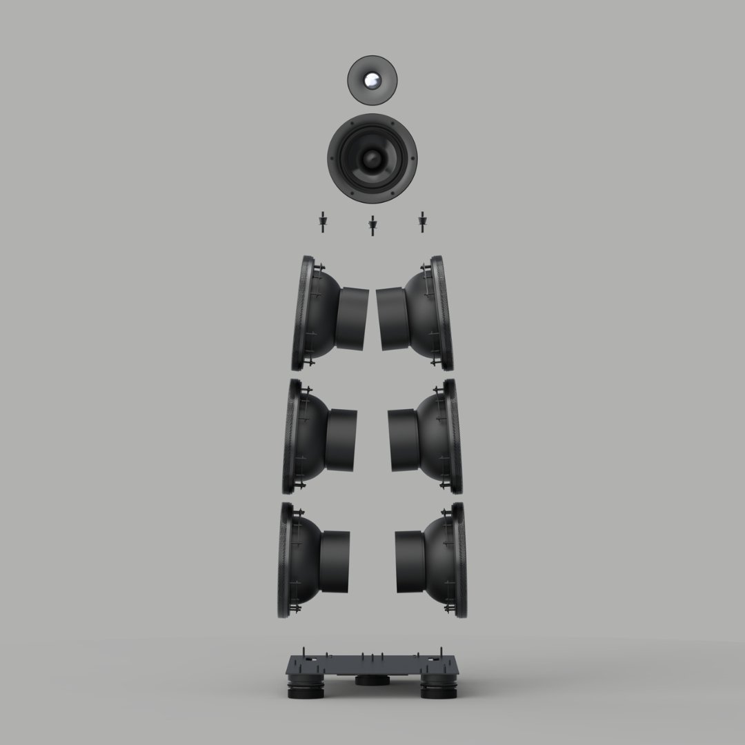 MeridianAudio's tweet photo. This image shows a DSP8000 XE with just its drive units! The forced-balanced bass drivers reduce cabinet vibration, ensuring unparalleled sound clarity.
#driveunits #hifispeaker #loudspeaker #meridianaudio #bassdriver #audiophile #DSP8000XE #soundclarity https://t.co/Av3MHiu1fQ
