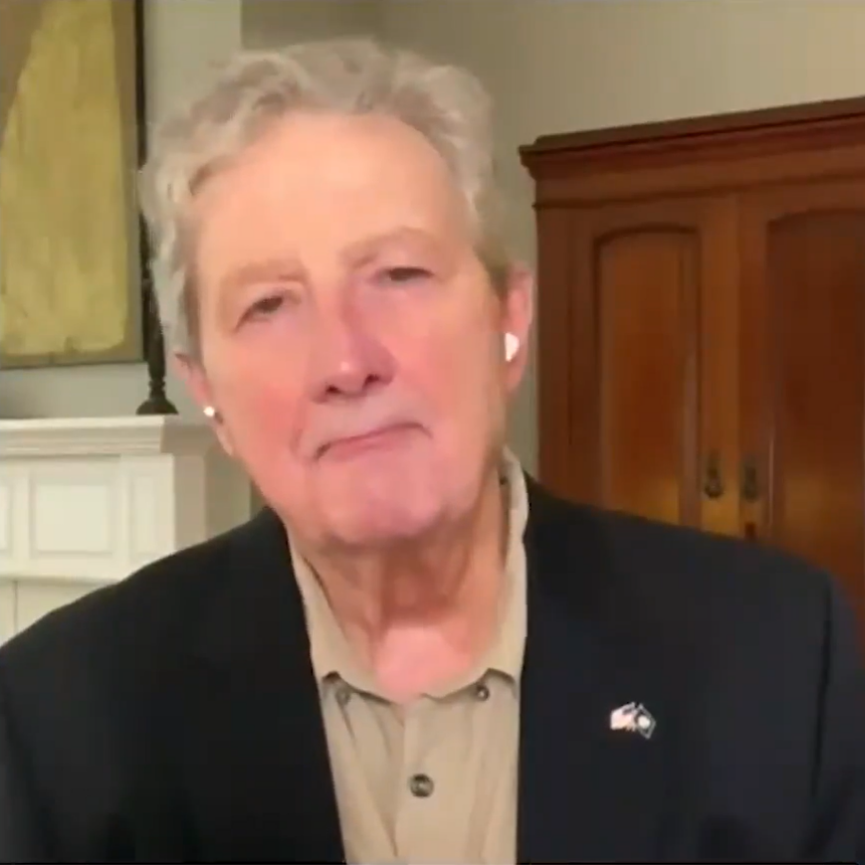 blueshirtday1's tweet photo. Foghorn Leghorn is trending and there is only one true Foghorn Leghorn in US Government...

Sen John Kennedy of Louisiana, pictured here as he is transitioning to an old lady. https://t.co/D7unDxCkms