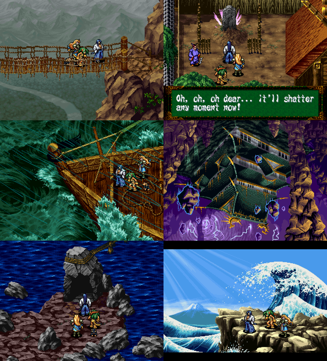 Samurai Shodown RPG really does have amazing top-notch pixel art.