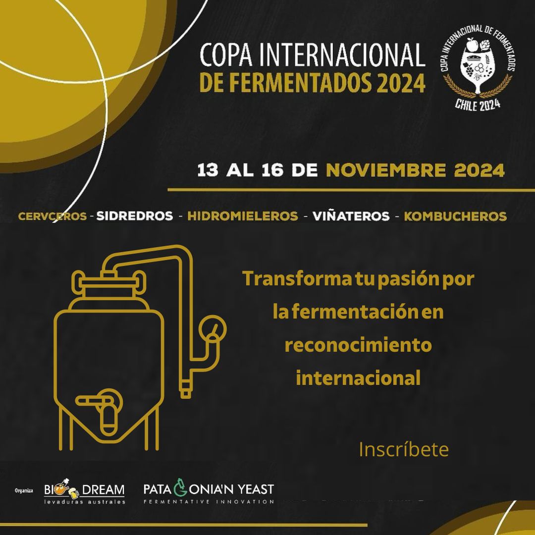 ¡Anímate a brillar con tú Fermentado! 

Tus bebidas serán evaluadas por jueces de renombre, recibirás feedback único y tendrás la chance de ser reconocido internacionalmente. 

¡No dejes pasar esta increíble oportunidad, inscríbete y muestra al mundo lo que puedes hacer!
