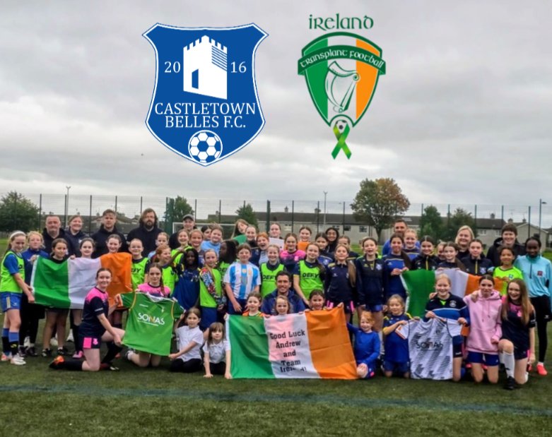 Best Of Luck to @thegallygram &amp; all the squad and coaches #TransplantFootballIreland  as they head to the World Cup later this week in Italy...we know they'll do their country &amp; donors proud
#COYBIG 🇮🇪🏆💚
#OrganDonation #GiftOfLife #Ireland #TransplantFootballWorldCup2024