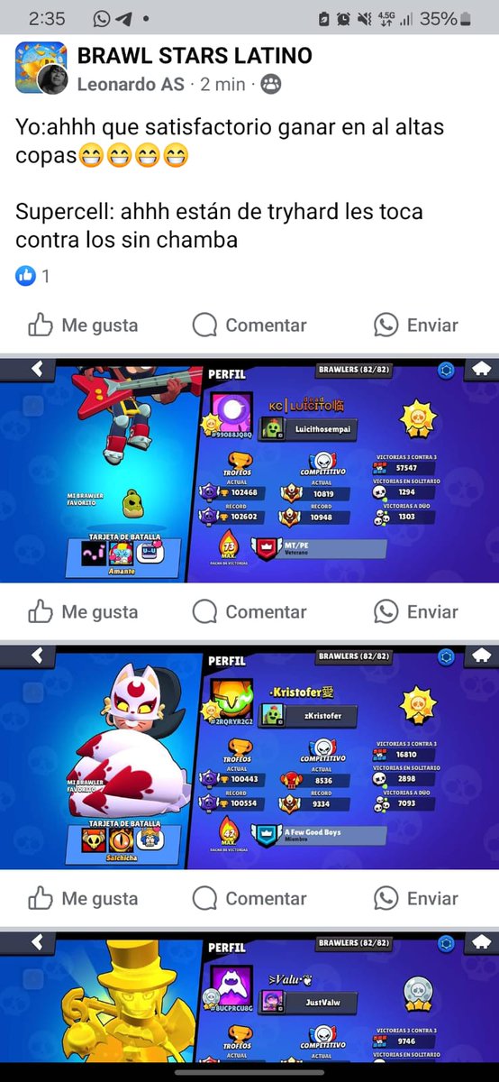 Jajajjajs los sin chamba 🙈