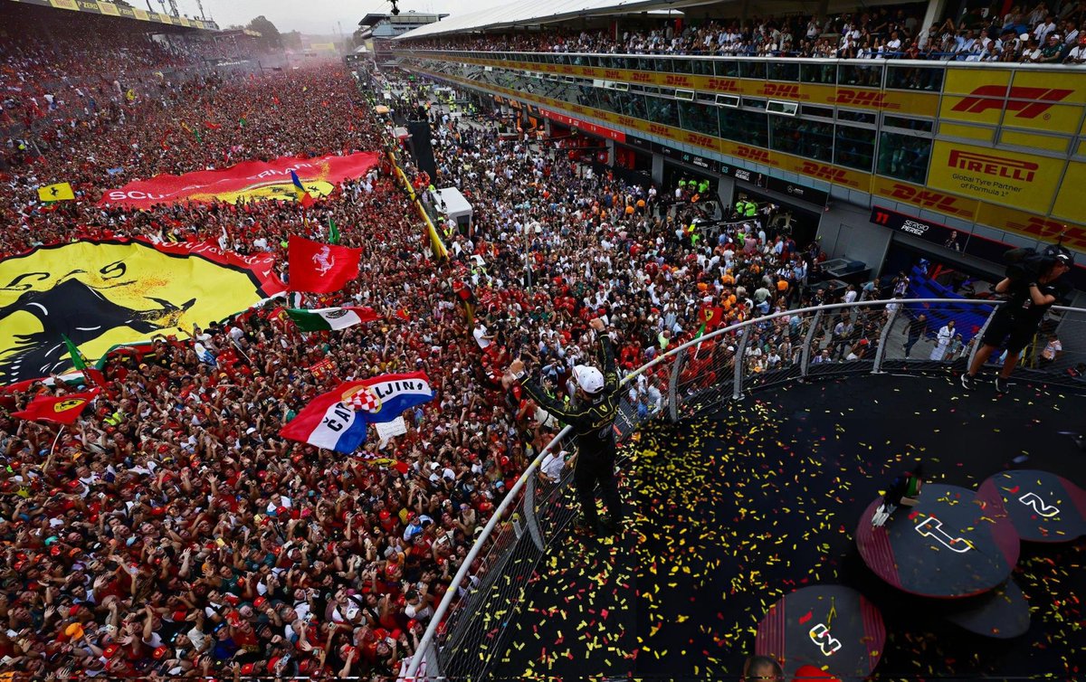the prince of ferrari, the king of monza.