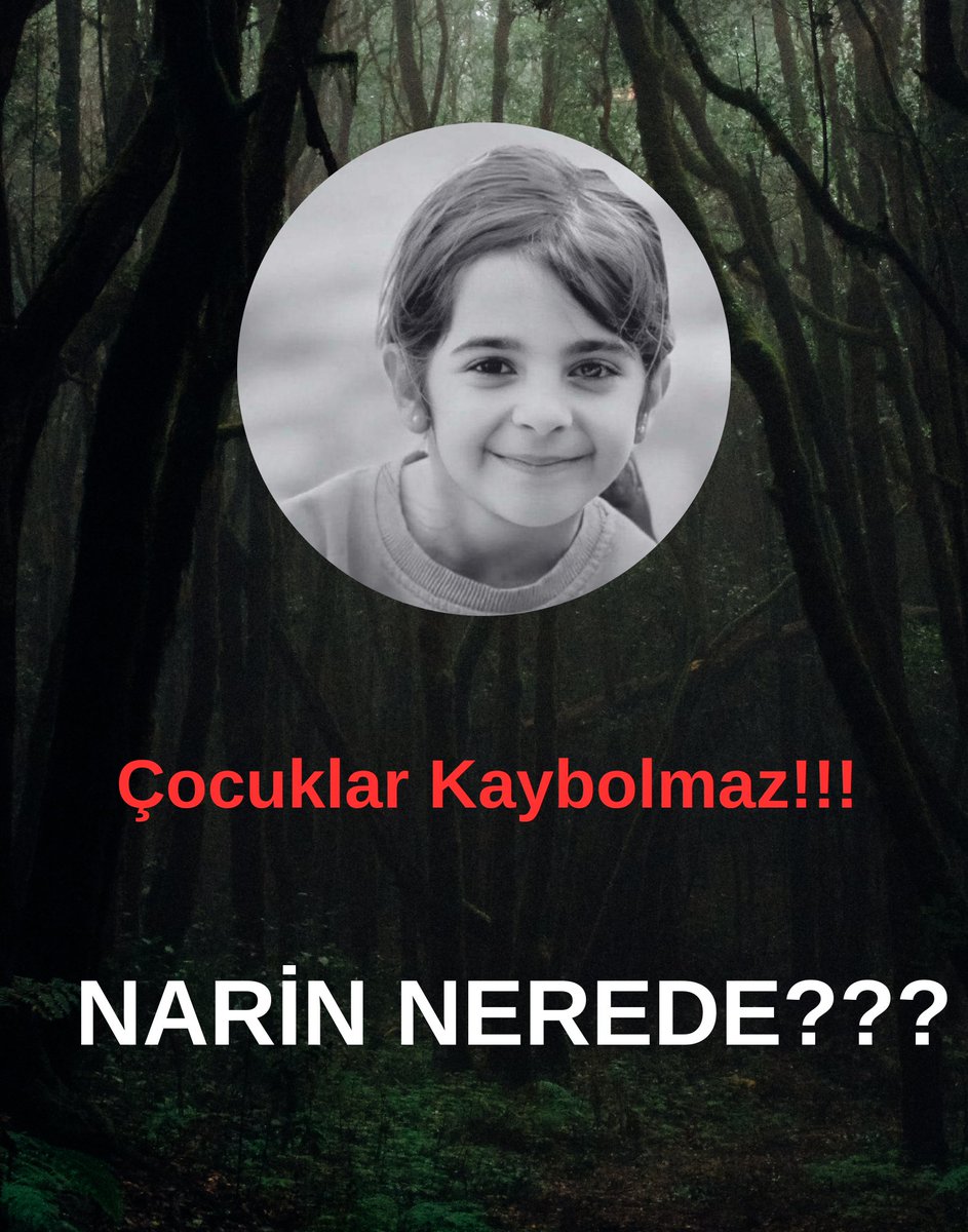 Narin'e ne olduğunu öğrenmeden içimiz soğumayacak.

Kaldırın artık şu yasağı da, Narin, hangi cehaletin ve kötülüğün ortasında kaldı, öğrenelim.
#NarinYayınYasağıKaldırılsın