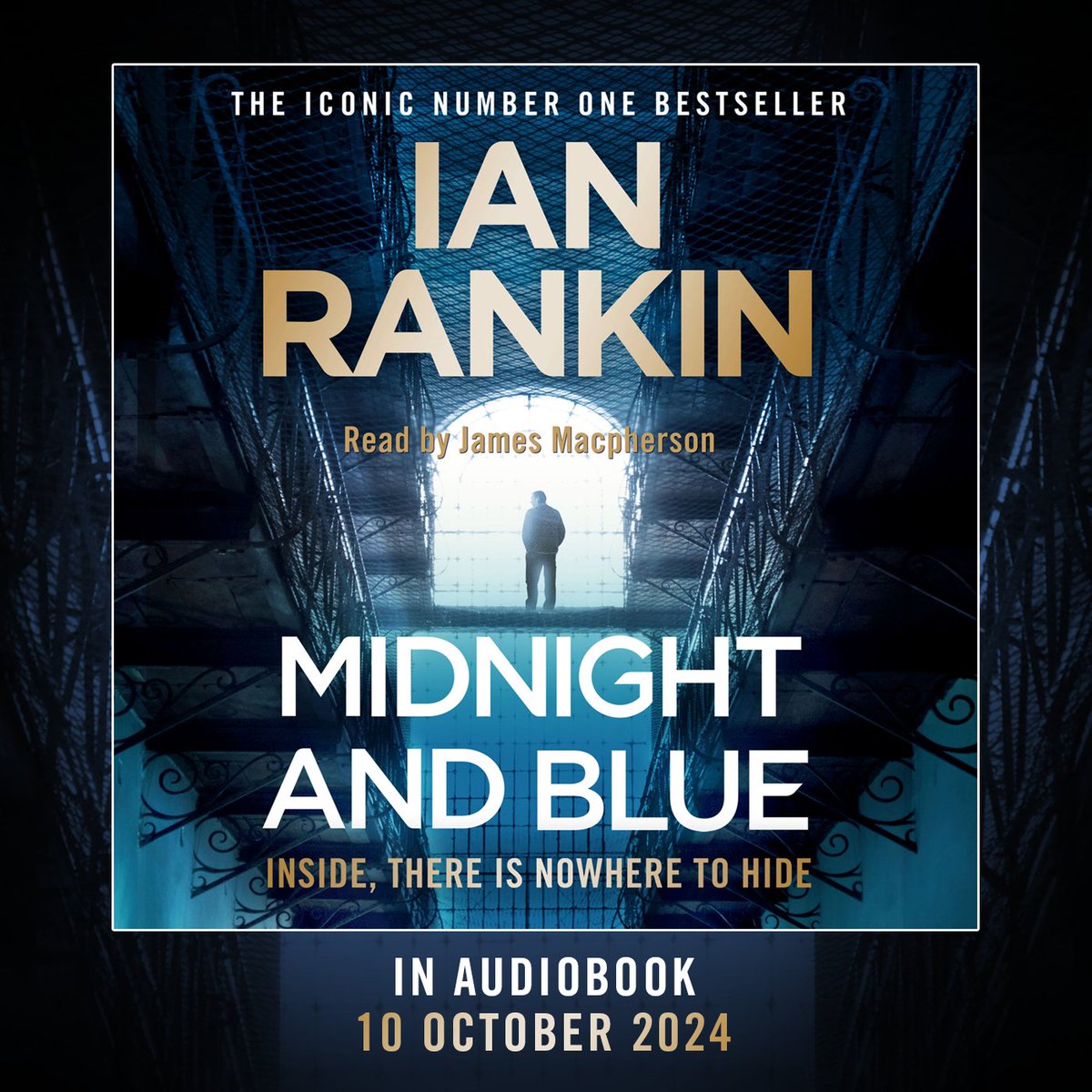 orionbooks's tweet photo. For the many who love @Beathhigh's Rebus thrillers in audiobook, the great James Macpherson is back to narrate the latest instalment #MidnightAndBlue, coming 10 Oct.

Pre-order on Audible: https://t.co/PU58l0B8g1
Pre-save on Spotify (included in Premium): https://t.co/cLlZ3kxT2v https://t.co/oh70RDkrXT
