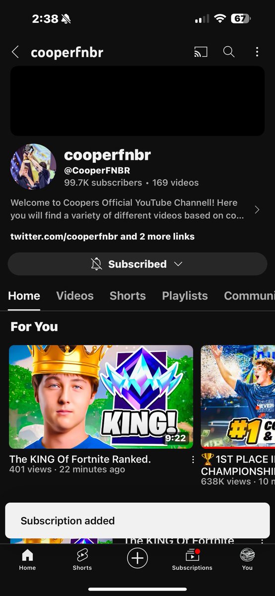 CyrusRobert10's tweet photo. @cooperfnbr Hope you hit 100 soon https://t.co/wmxeT3wL78