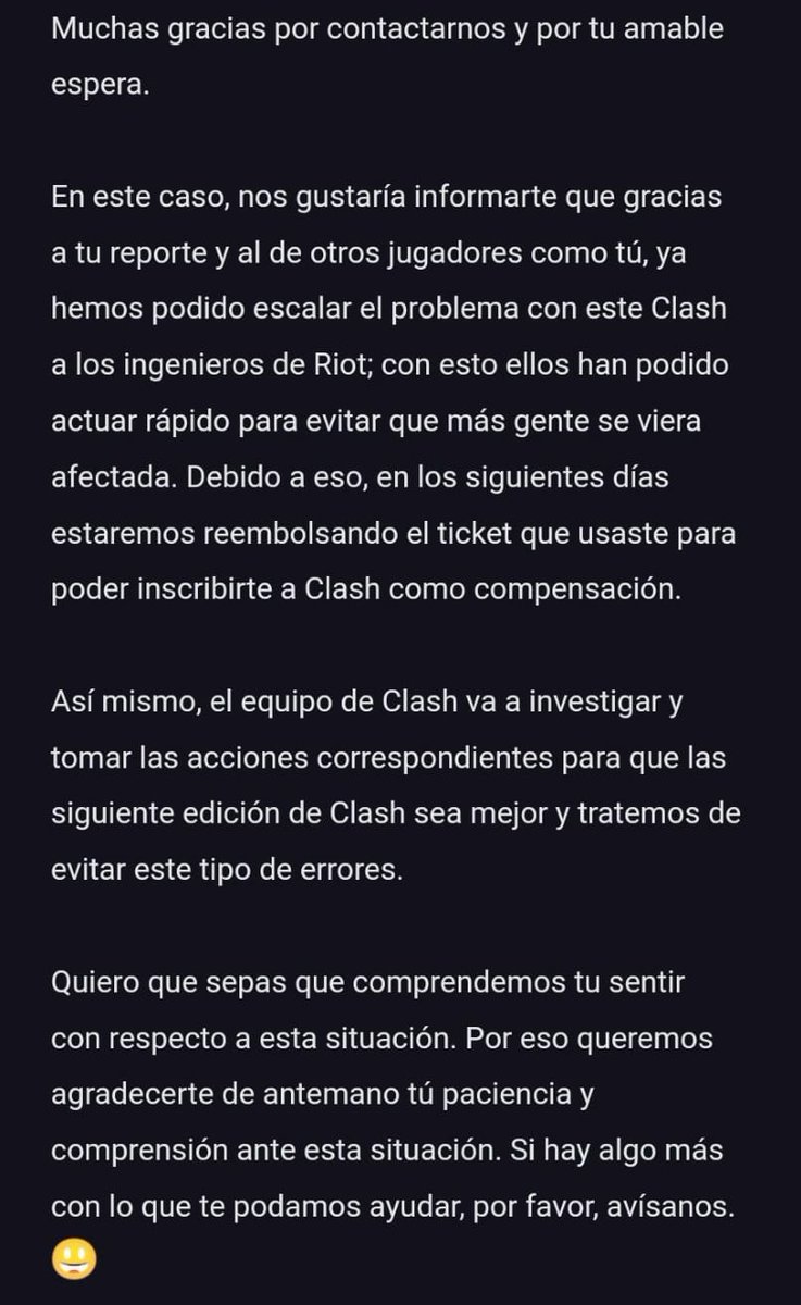 Moon_Darkness13's tweet photo. Sinceramente está es la solución más pitera que pudiste dar @RiotSupport al problema de tu #clasharam de ayer esperando dos malditas horas!!! Y sin ningún respeto ctm 💕✨ https://t.co/3OVWPp3orb