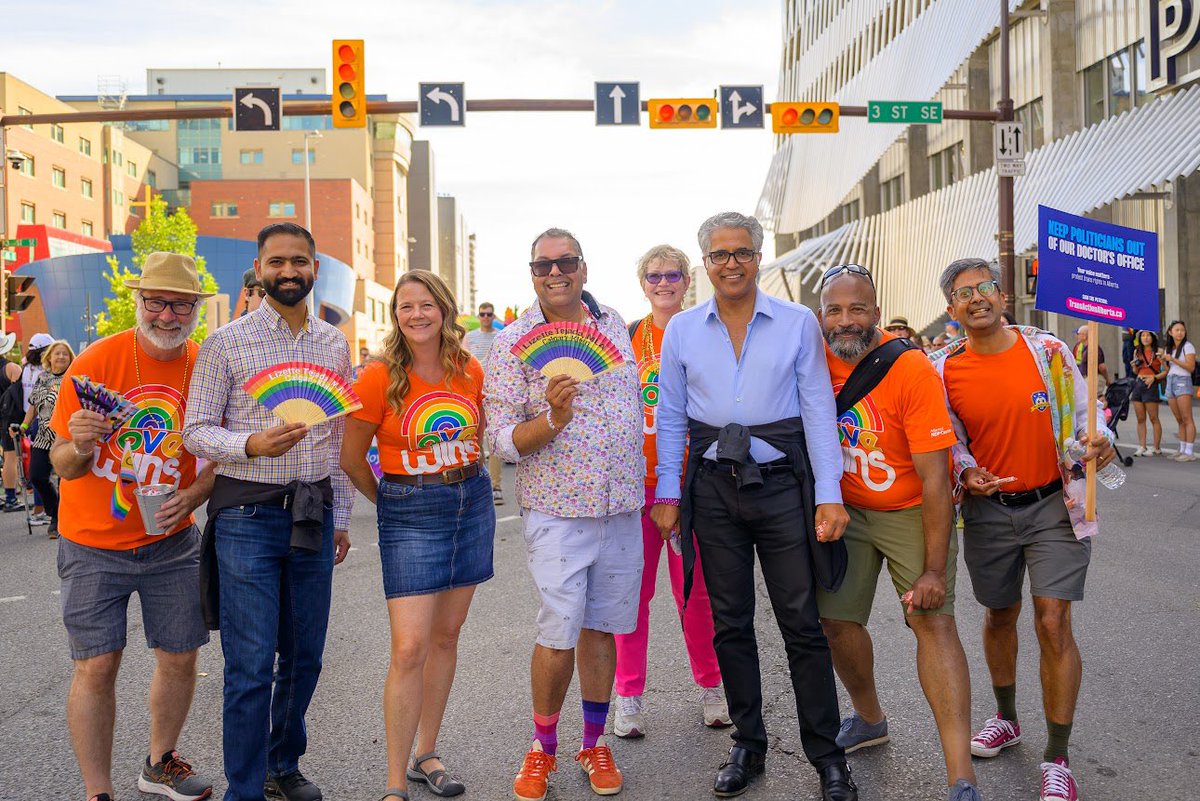 MLAIrfanSabir's tweet photo. Diversity comes in many different forms. Let’s embrace it in all its forms and work together for a safe, inclusive, and accepting province for everyone.
Happy Pride, Calgary!
#PrideYYC #AbLeg https://t.co/xqmhVvnc2b