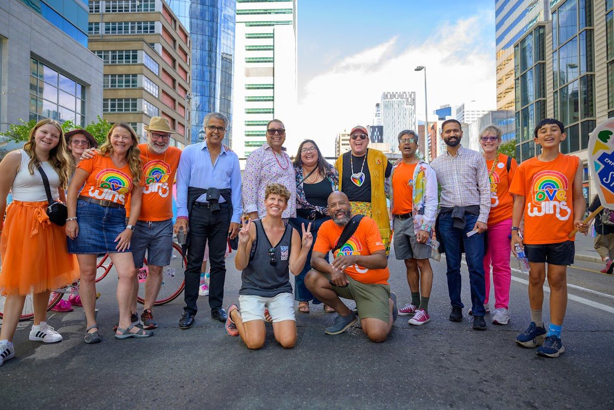 MLAIrfanSabir's tweet photo. Diversity comes in many different forms. Let’s embrace it in all its forms and work together for a safe, inclusive, and accepting province for everyone.
Happy Pride, Calgary!
#PrideYYC #AbLeg https://t.co/xqmhVvnc2b