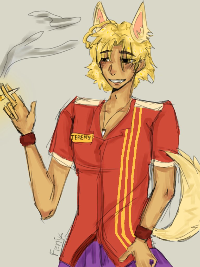 FEnnIIKX's tweet photo. YAAY Jeremy as fennec🥹 #FNAF #blueycapsules https://t.co/mTUDnMY5md