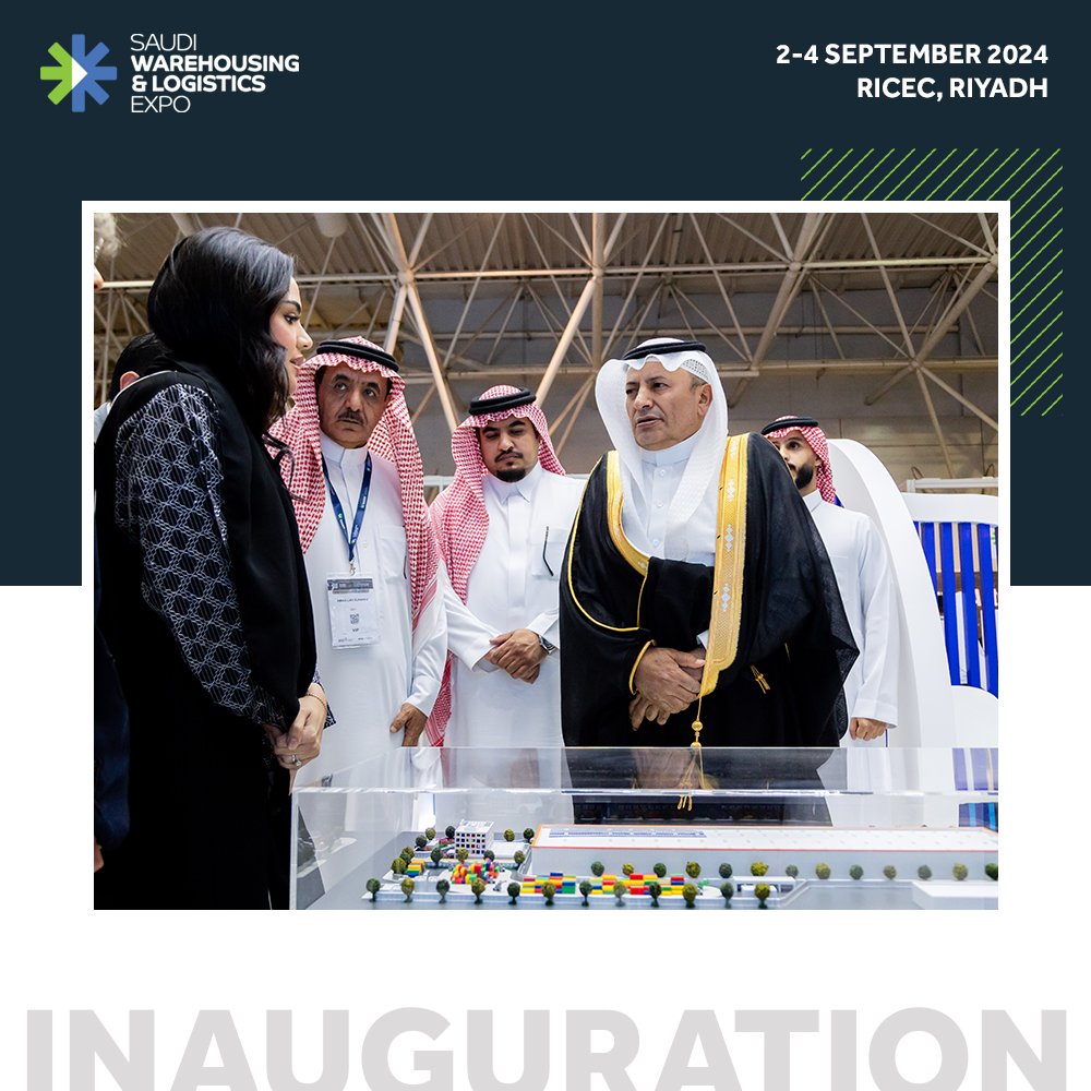 🎉Saudi Warehousing &amp; Logistics Expo 2024 is Officially Open!

We’re thrilled to announce that Mr. Hassan Alhwaizy, President of the Federation of Saudi Chambers of Commerce, has inaugurated this landmark event, marking the beginning of an incredible journey into the future of