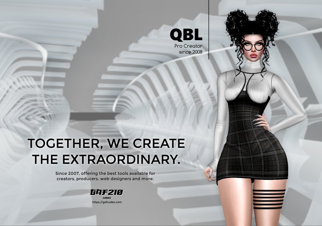 gaf210vu's tweet photo. This month in our campaign #TogetherWeCreateTheExtraordinary with #imvucreator QBL https://t.co/umCac21LwS #imvu https://t.co/AkDhRSwt01