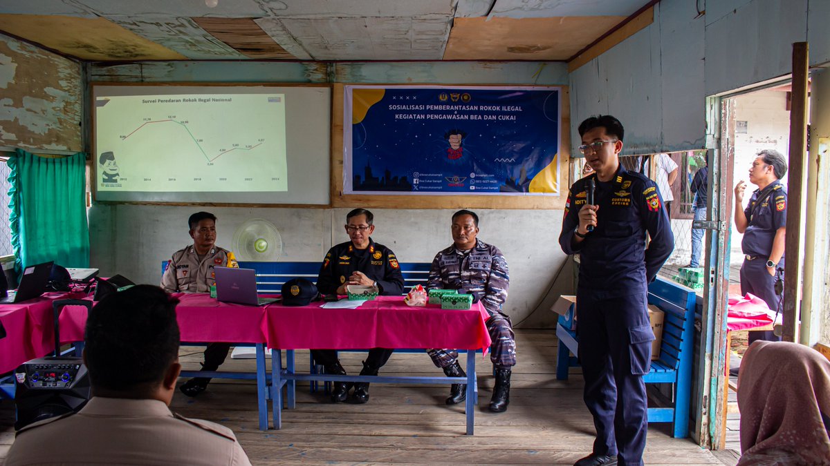 Pegatan Hilir, 29 September 2024 – Bea Cukai Sampit kembali menunjukkan komitmennya dalam memerangi peredaran rokok ilegal dan menjaga aset negara dengan menyelenggarakan serangkaian kegiatan penting di Desa Pegatan Hilir, Kabupaten Katingan.

youtu.be/q2pUbycLs1w
