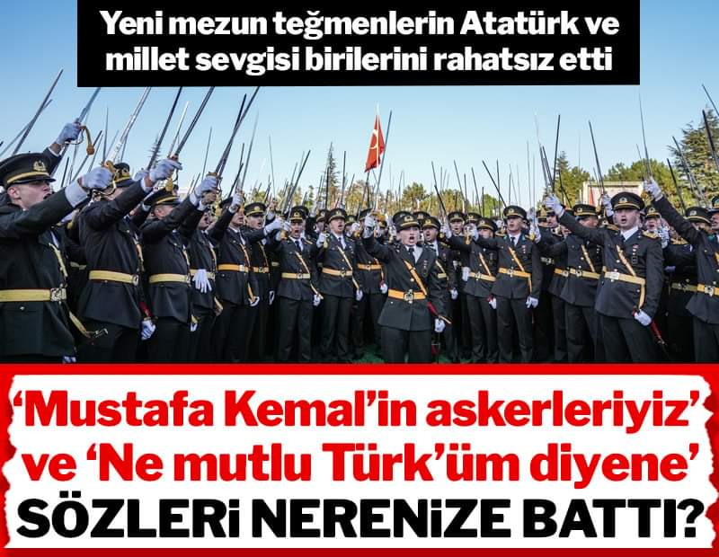 Kimin Askerleriyiz diyecekler
diki !!!!
Bu Ülkenin Başkomutanı 
Mustafa Kemal Atatürktür.