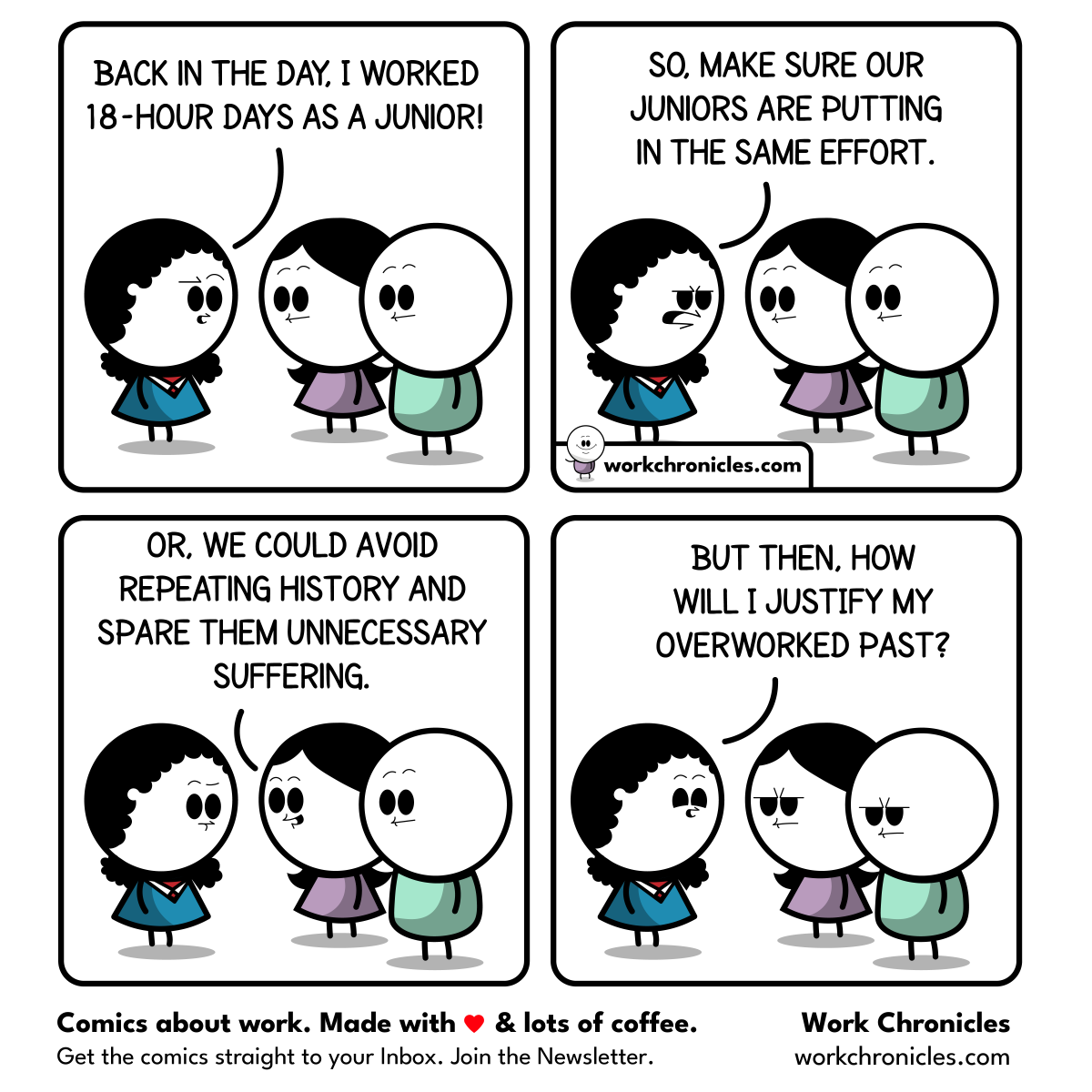 Back in the day, we never slept