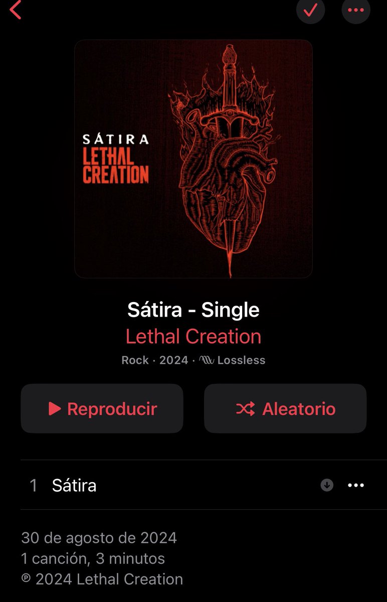 La nueva rola de <a href="/LethalCreation1/">Lethal Creation</a>   #Satira ya en plataformas digitales! 
🔥🤘🏻💀🤘🏻🔥