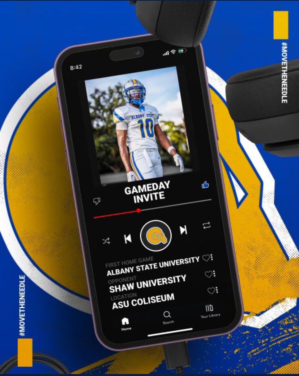 Thank you <a href="/Terellsims/">Terell Sims</a> and <a href="/ASUGoldenRamsFB/">Albany State Football</a> for the GAME DAY invite can’t wait to be on campus💛💙‼️<a href="/COACHKLOVE1/">COACH Love</a> #GoRams💛💙