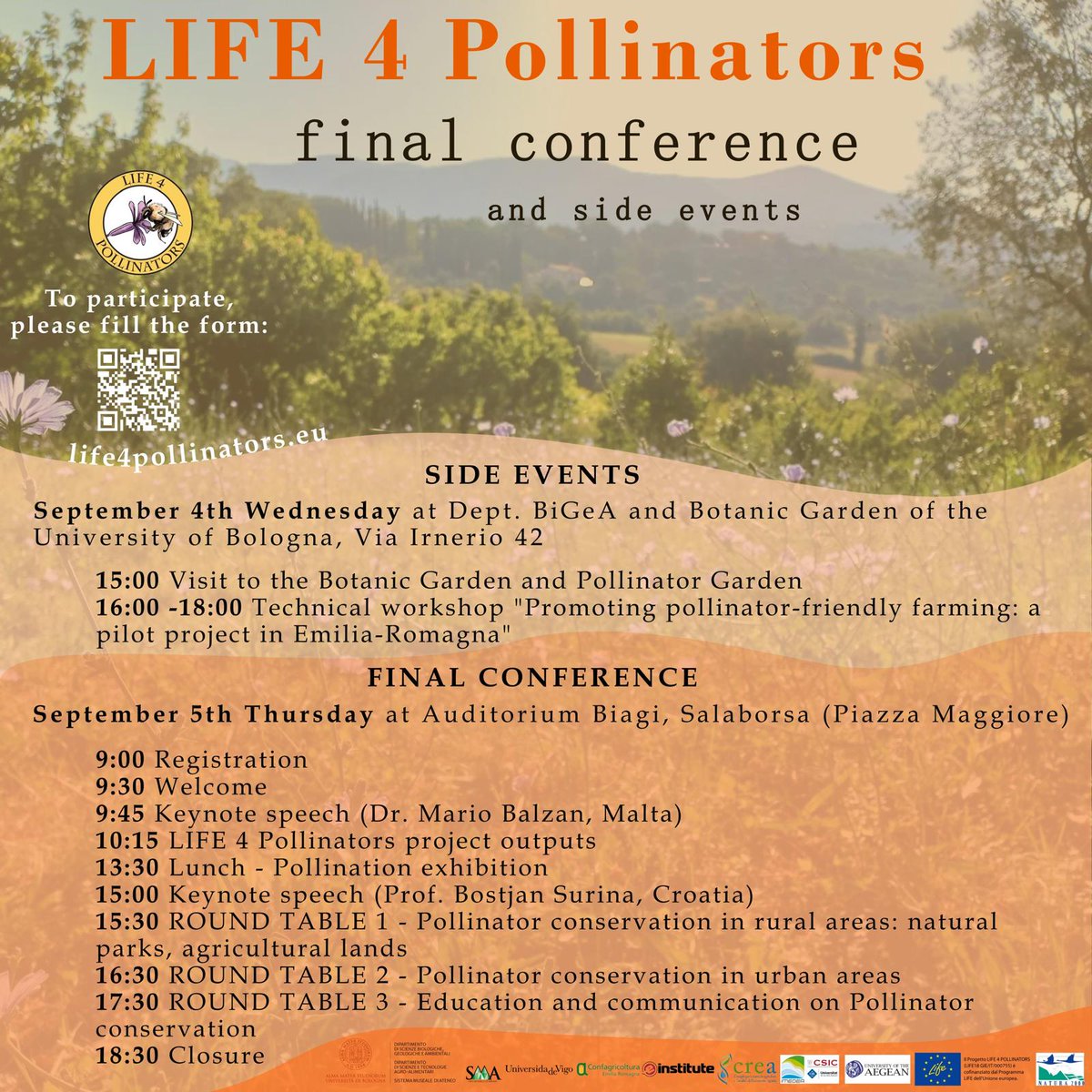 LIFE 4 Pollinators (@4pollinators) on Twitter photo ๐๐ฟ๐ฟ๐ถ๐๐ฎ ๐น๐ฎ ๐๐ผ๐ป๐ณ๐ฒ๐ฟ๐ฒ๐ป๐๐ฎ ๐๐ถ๐ป๐ฎ๐น๐ฒ ๐ฑ๐ฒ๐น ๐ฝ๐ฟ๐ผ๐ด๐ฒ๐๐๐ผ ๐๐ถ๐ณ๐ฒ๐ฐ๐ฃ๐ผ๐น๐น๐ถ๐ป๐ฎ๐๐ผ๐ฟ๐! ๐๐๐ฆ๐ซ
Fervono i preparativi per il grande evento conclusivo del nostro progetto! Slide da completare, ultime stampe e i preparativi dell'ultimo minuto. ๐๐ฟ๐ฟ๐ถ๐๐ฎ ๐น๐ฎ ๐๐ผ๐ป๐ณ๐ฒ๐ฟ๐ฒ๐ป๐๐ฎ ๐๐ถ๐ป๐ฎ๐น๐ฒ ๐ฑ๐ฒ๐น ๐ฝ๐ฟ๐ผ๐ด๐ฒ๐๐๐ผ ๐๐ถ๐ณ๐ฒ๐ฐ๐ฃ๐ผ๐น๐น๐ถ๐ป๐ฎ๐๐ผ๐ฟ๐! ๐๐๐ฆ๐ซ
Fervono i preparativi per il grande evento conclusivo del nostro progetto! Slide da completare, ultime stampe e i preparativi dell'ultimo minuto.