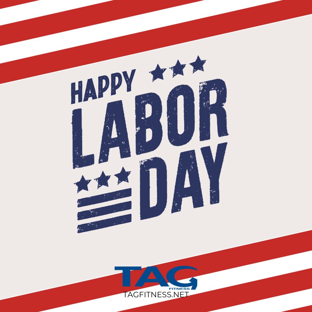 tag4fit's tweet photo. Happy Labor Day everyone!! Today we celebrate all the hard work and dedication of our amazing team! It wouldn't be possible without them! https://t.co/9RgsuEOBpC