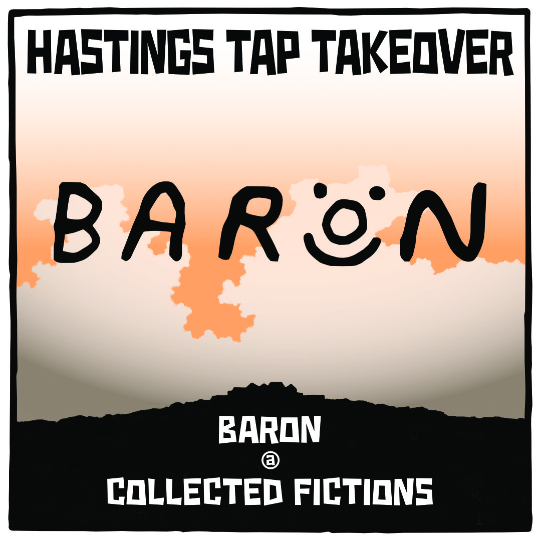 First up, Baron Brewing at Collected Fictions.
👉 Based: on a farm in East Hertfordshire
👉 Since: late 2021
👉 Format: keg, can
👉 Mostly: massive modern hoppy pales and IPAs, plus lagers and table beers
👉 Occasionally: barrel aged specials, dark stuff, red ales, cask