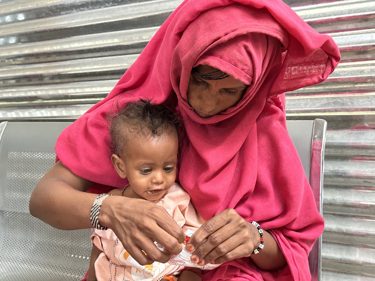 UNICEF Sudan - اليونيسف في السودان (@unicefsudan) on Twitter photo Since the beginning of this year, <a href="/UNICEF/">UNICEF</a> and its partners have provided life-saving services to over 152,000 malnourished children across #Sudan.
This critical support has been made possible thanks to the strategic partnership of <a href="/USAIDSavesLives/">USAID's Bureau for Humanitarian Assistance</a> and <a href="/eu_echo/">EU Civil Protection & Humanitarian Aid 🇪🇺</a>.
#ForEveryChild Since the beginning of this year, <a href="/UNICEF/">UNICEF</a> and its partners have provided life-saving services to over 152,000 malnourished children across #Sudan.
This critical support has been made possible thanks to the strategic partnership of <a href="/USAIDSavesLives/">USAID's Bureau for Humanitarian Assistance</a> and <a href="/eu_echo/">EU Civil Protection & Humanitarian Aid 🇪🇺</a>.
#ForEveryChild