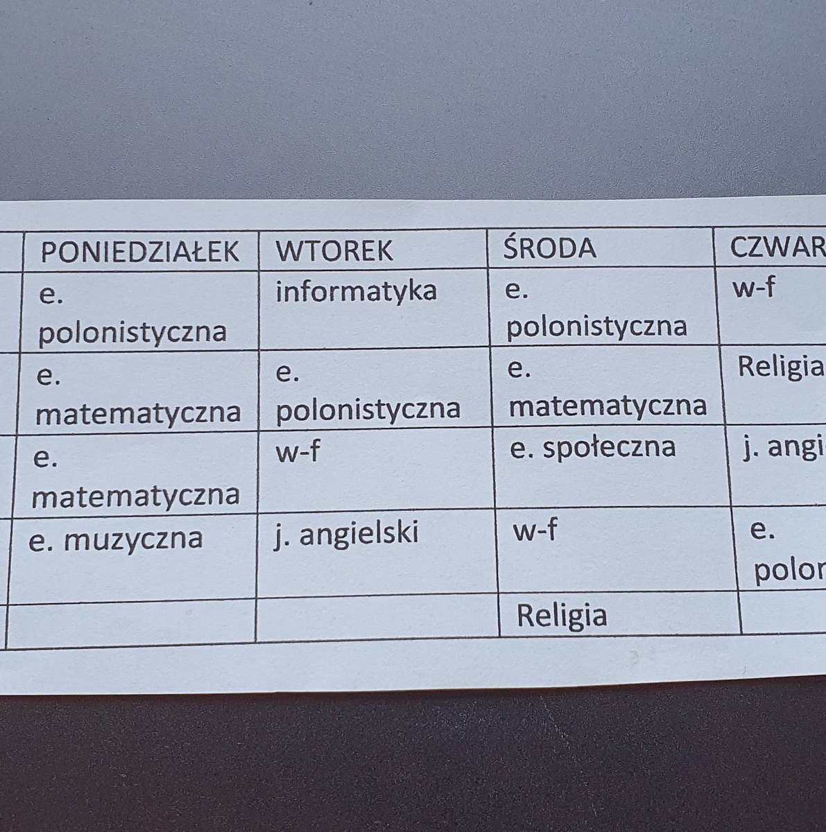 zaqdar's tweet photo. Początek roku szkolnego Pierwsza klasa i brak języka polskiego w szkołach ... język angielski jest teraz językiem ojczystym? Edukacja polonistyczna czy społeczna teraz nasze dzieci beda edukować? Religia zostaje! #R #edukacja @MEN_GOVPL https://t.co/ZrZyZ3lWrO
