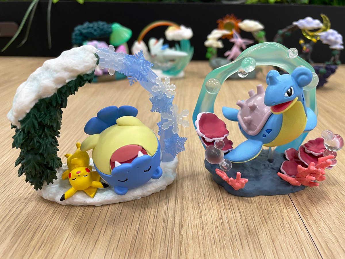 First look at New Pokémon Circular Diorama Collection Figures