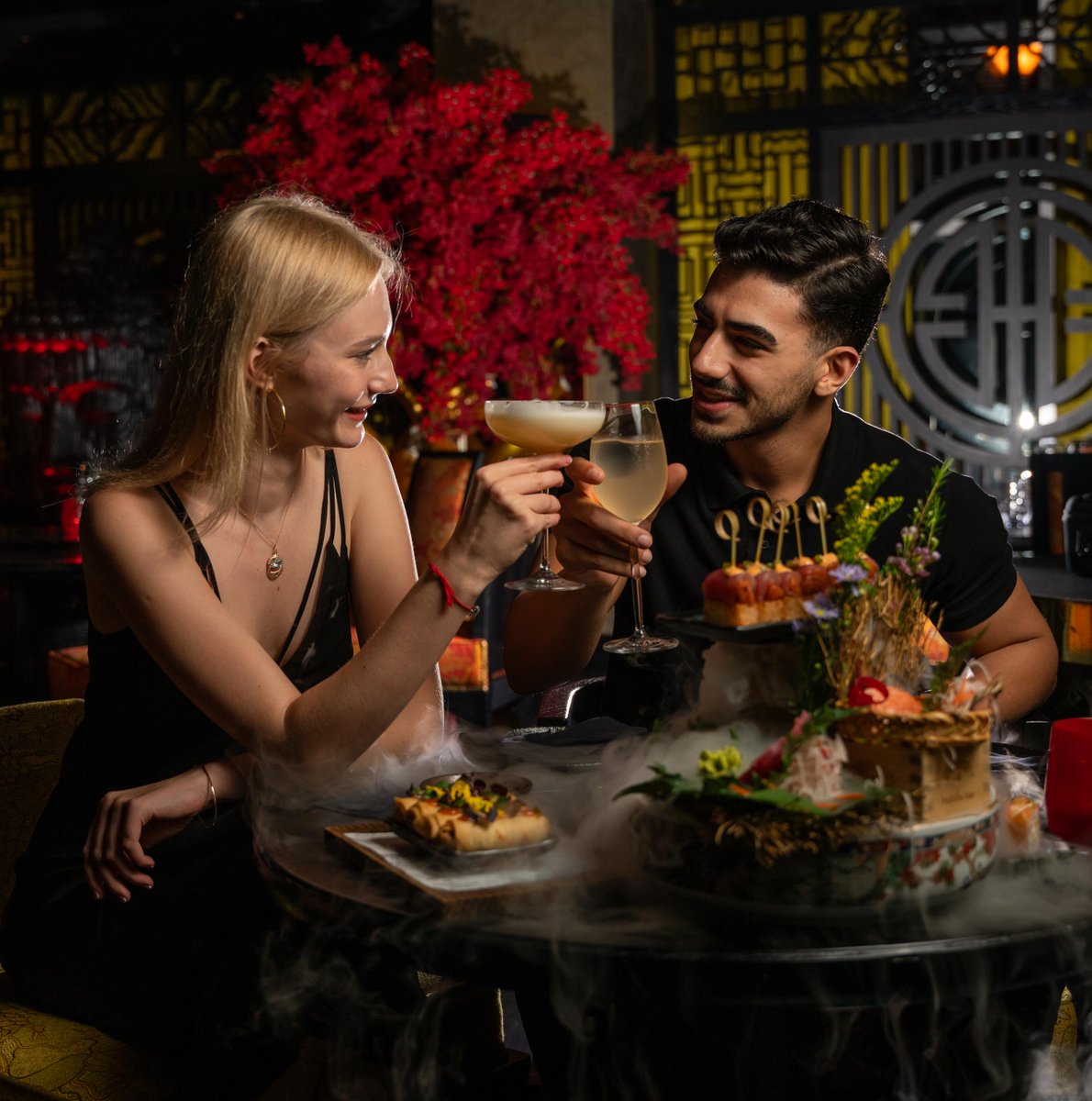 Eclectic beats, Pan-Asian eats, and the best seats only at #BuddhaBarDubai 🥢