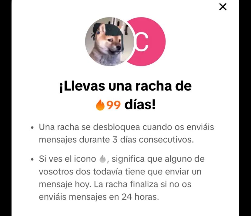 Omg lo más estable q hemos tenido los 2, y eso q acostumbramos a ghostear a todo mundo