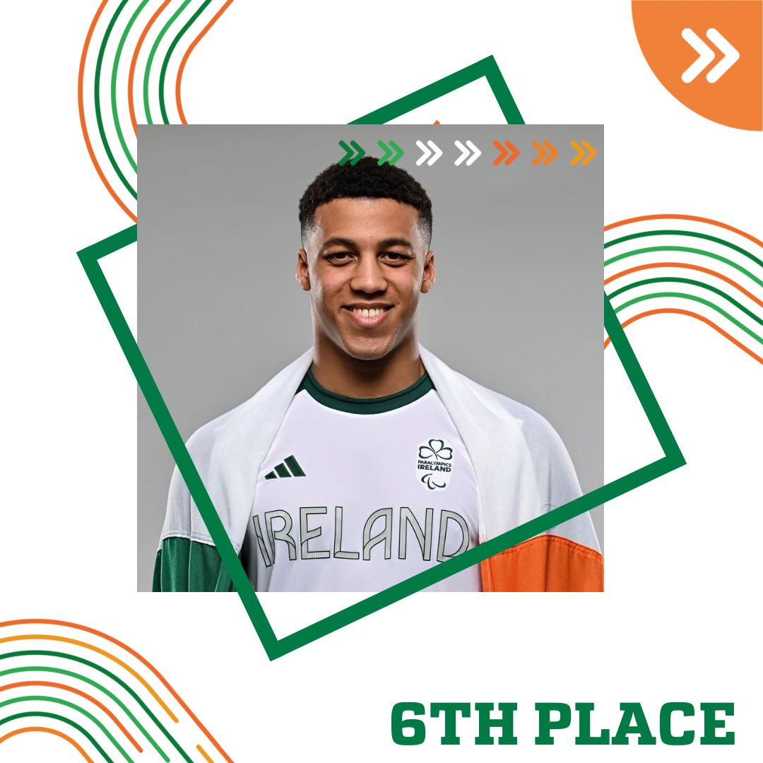 RESULT!

SB8 100m Breaststroke Final

Deaten Registe - 6th
⏱️1:07.82 (PB)

Registe sets a PB in his first Paralympic final!

#TheNextLevel | #Paris2024 | #TeamIreland