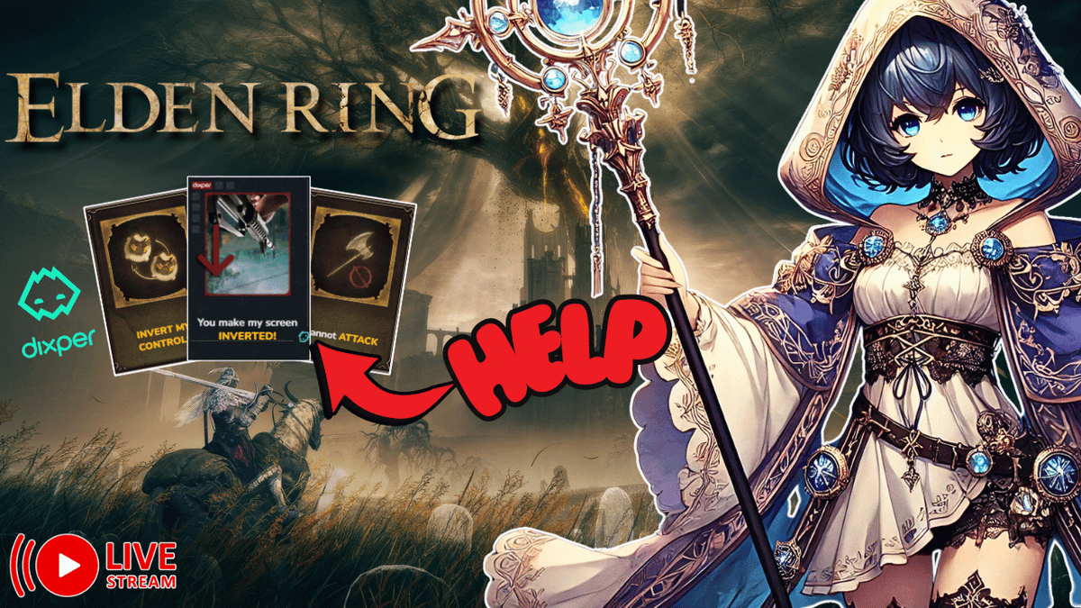 Elden Ring With Dixper continues on Wednesday the 4th @ 6:30PM EST on Twitch/7:30PM EST on TikTok!  

Today is a day of editing and prepping more content for y'all!  As a result, I'll be back on Wednesday!  Thank you guys for understanding!! 💙 

🔴📷 linktr.ee/arkaeic
