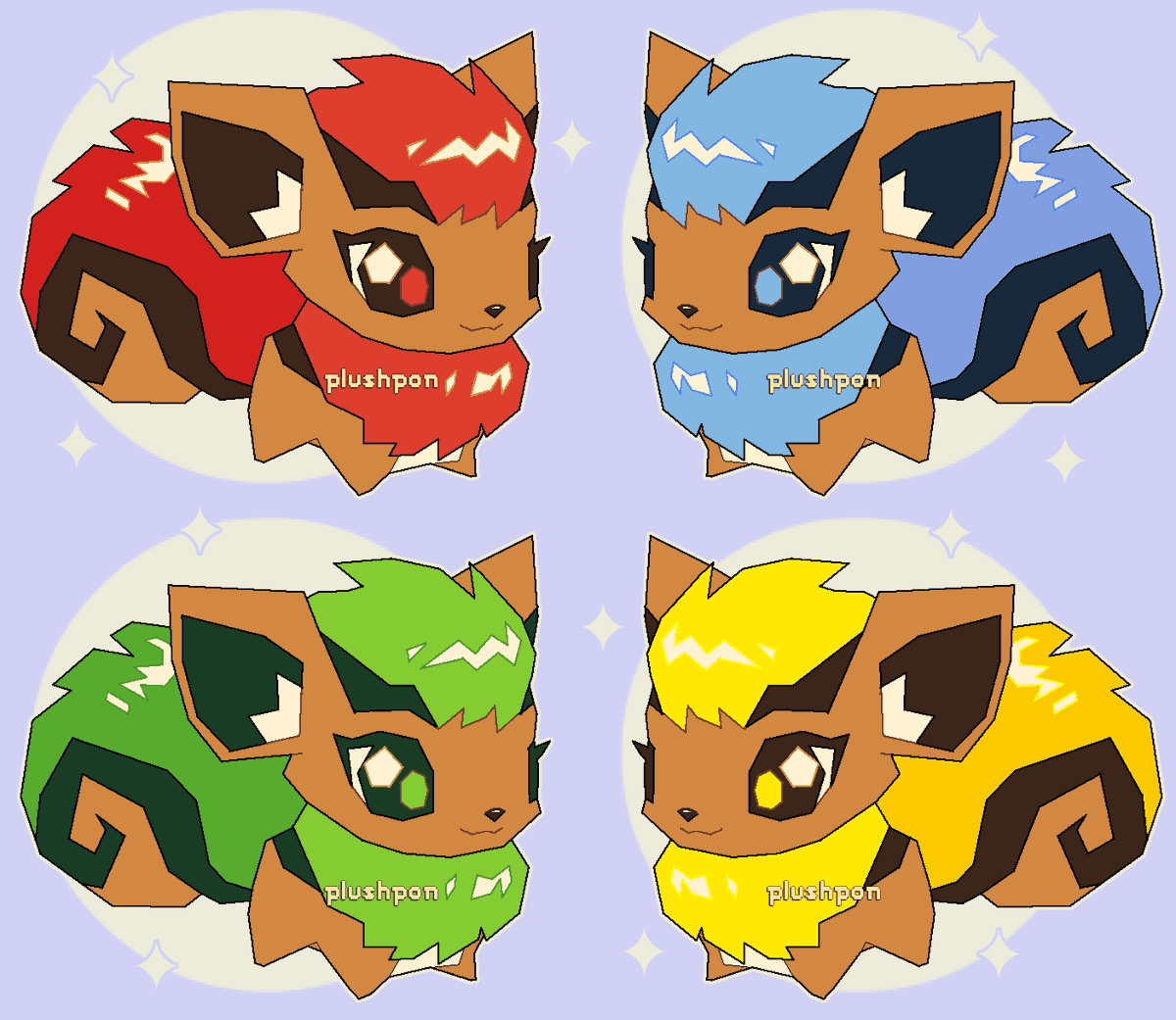 plushpon's tweet photo. what if pokemon rumble but... neopets  (featuring the humble xweetok) https://t.co/VkatGqWC4R