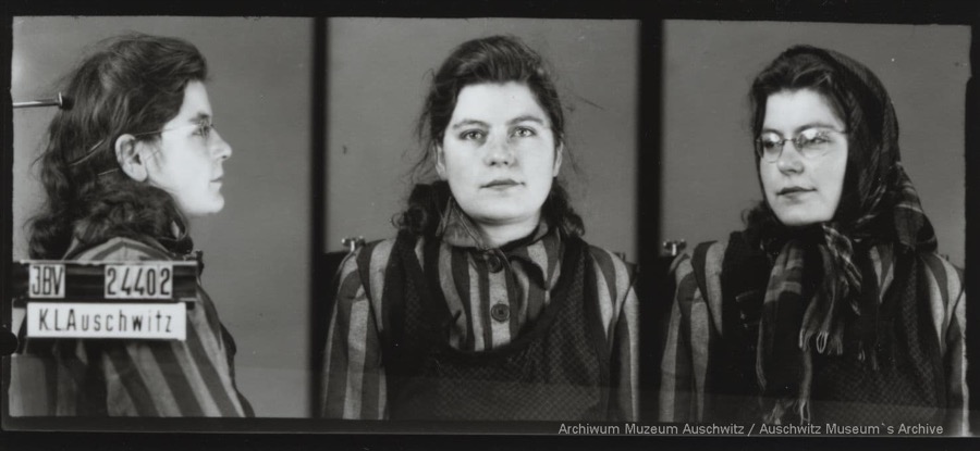 2 September 1914 | A German woman, Else Abt, was born. An accountant.

In #Auschwitz from 12 Nov 1942
No. 24402 (Jehovah’s Witness)
In 1945 transferred to Gross-Rosen, Mauthausen &amp; Bergen-Belsen. Liberated in Buchenwald.

One of at least 387 Jehovah’s Witness in Auschwitz.
