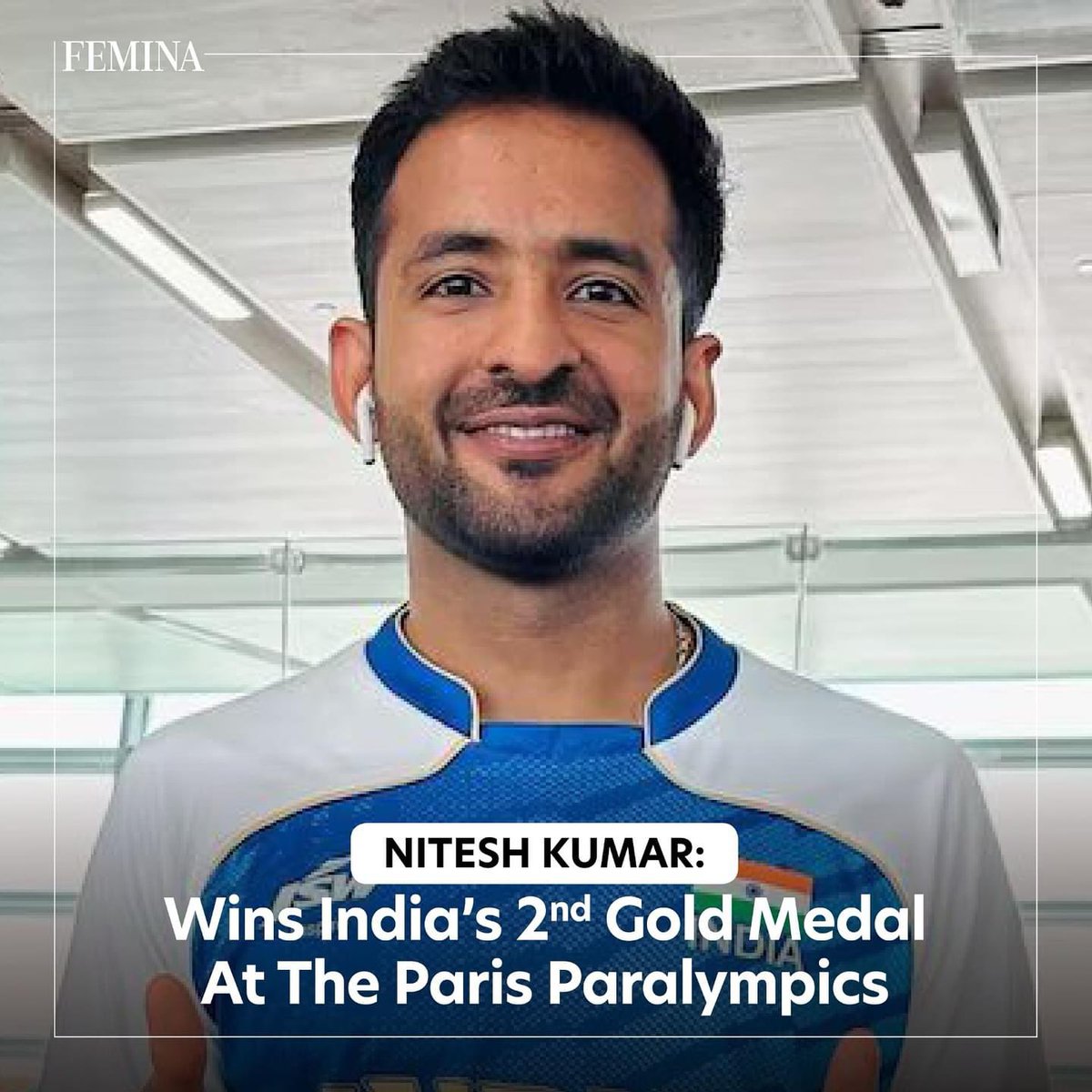 FeminaIndia's tweet image. Nitesh Kumar brings home another medal! 🇮🇳💙

#Femina #NiteshKumar #India #Paralympics #Achievers