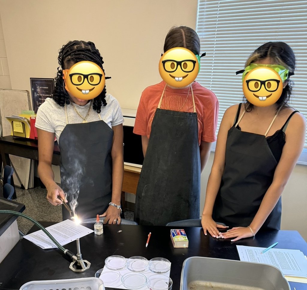 WFHSTitanNation's tweet photo. Exploring the reactivity of alkaline earth metals in Chemistry! @atkinswestchem #ChemistryClass #WestForsyth #ScienceRocks #StudentEngagement https://t.co/tK6pJrfSXx