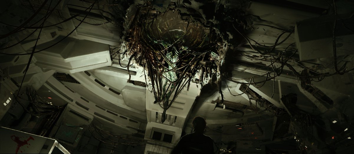 kemar74's tweet photo. Some years ago, I was incredibly lucky to work on Alien Romulus. Here is a very small sample of my work on the movie.
As a massive fan of both Alien and Giger, this was a massive blast for me. https://t.co/XE5mqMHfH0